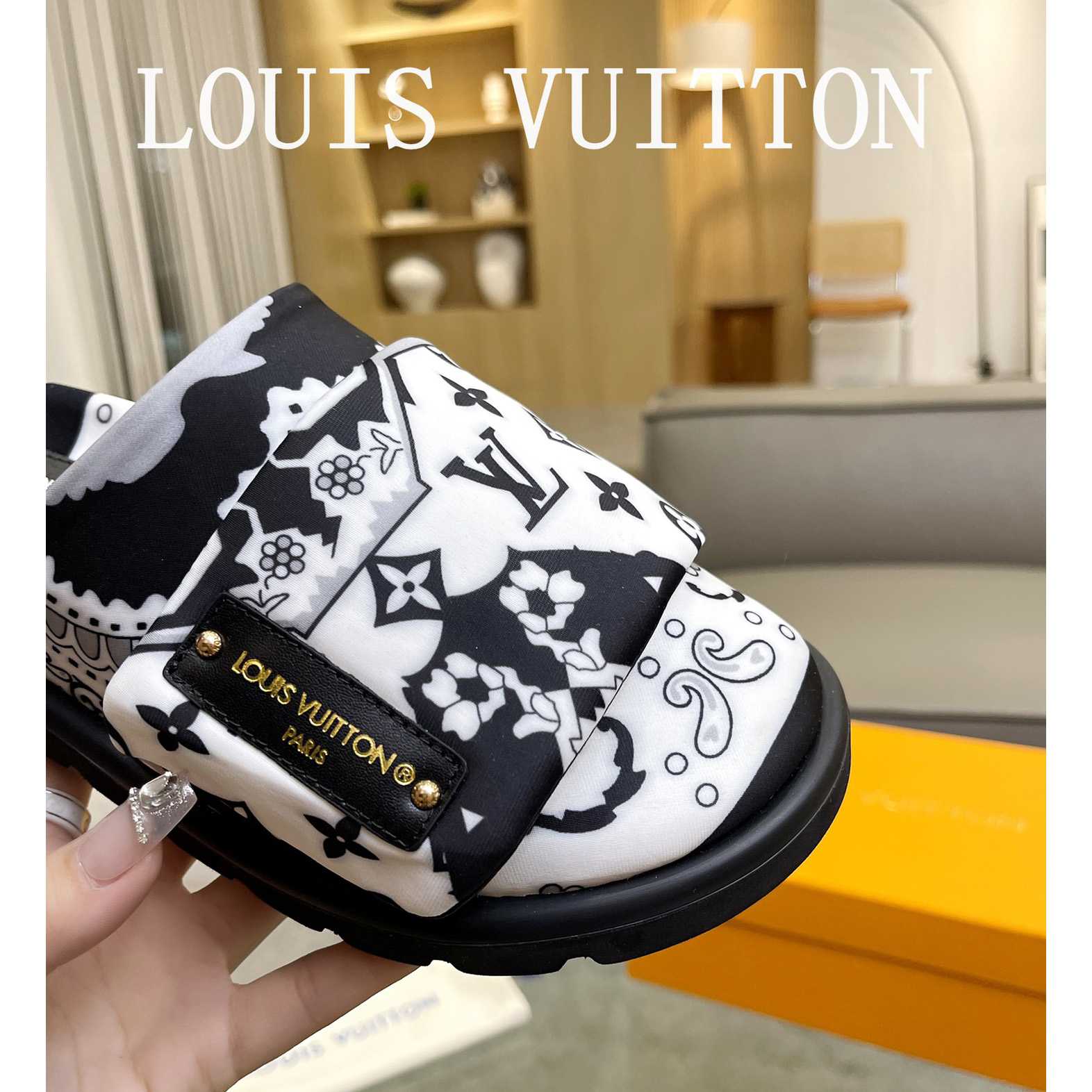 Louis Vuitton Slipper Pillow Flat Comfort Mule - EUR FASHION