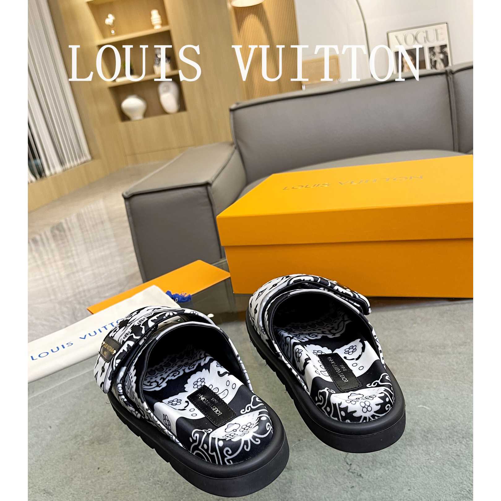 Louis Vuitton Slipper Pillow Flat Comfort Mule - EUR FASHION