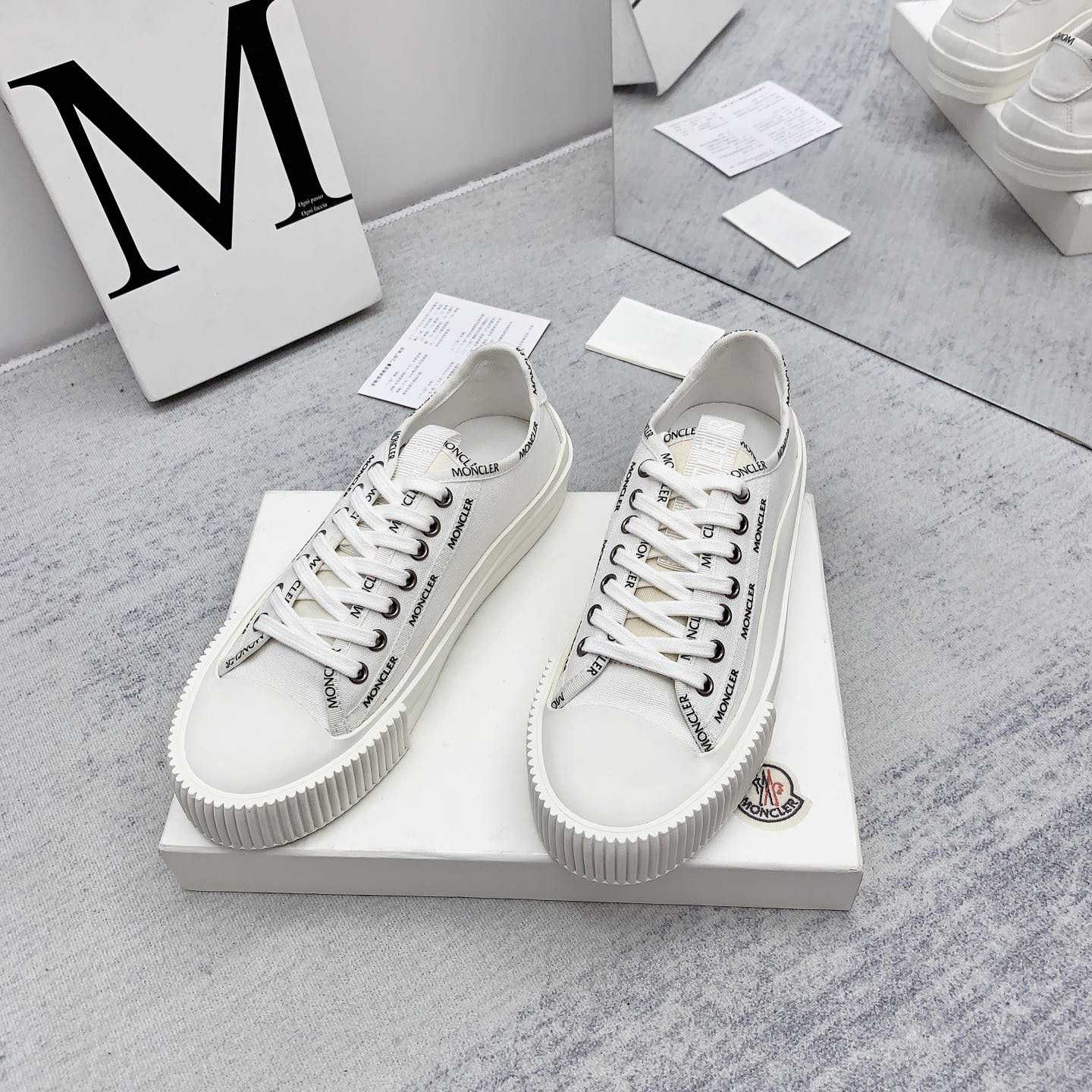 Moncler Glissiere Low-Top-Sneaker - EUR FASHION