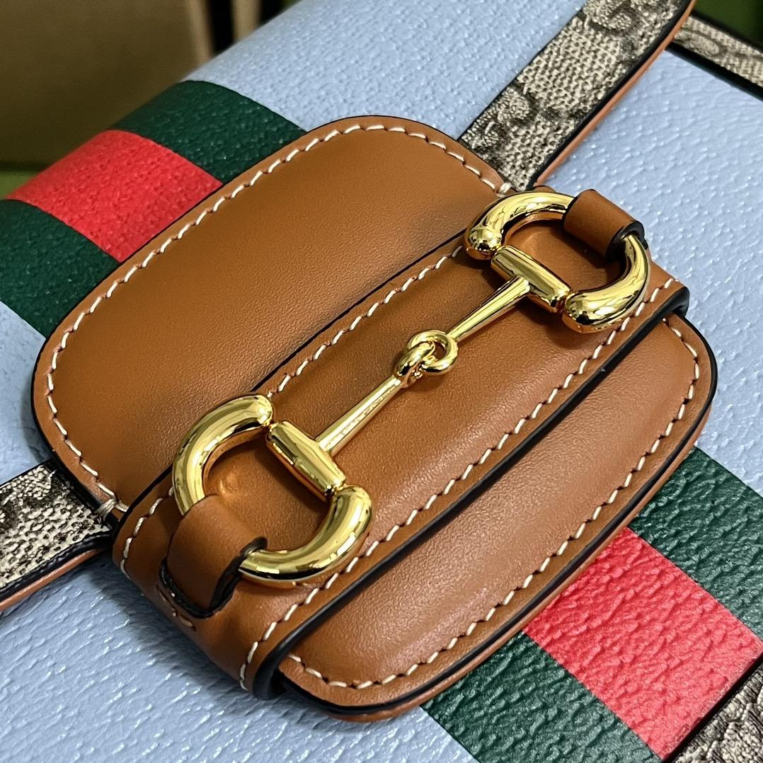 Gucci Horsebit 1955 Mini-Tasche (20,5–14,5–5 cm) - EUR FASHION