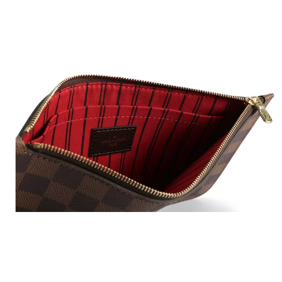 Louis Vuitton Damier Ebene Neverfull MM Pochette - EUR FASHION