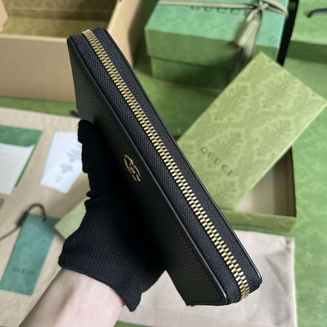 Gucci-Geldbörse mit umlaufendem Reißverschluss und Bambus (19,5 x 11 x 3 cm) - EUR FASHION