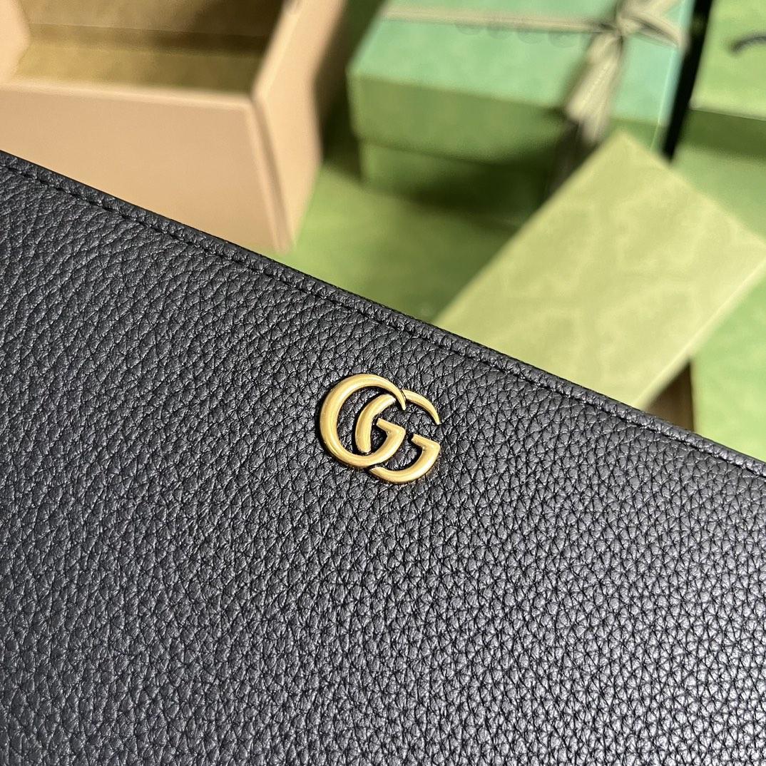 Gucci-Geldbörse mit umlaufendem Reißverschluss und Bambus (19,5 x 11 x 3 cm) - EUR FASHION