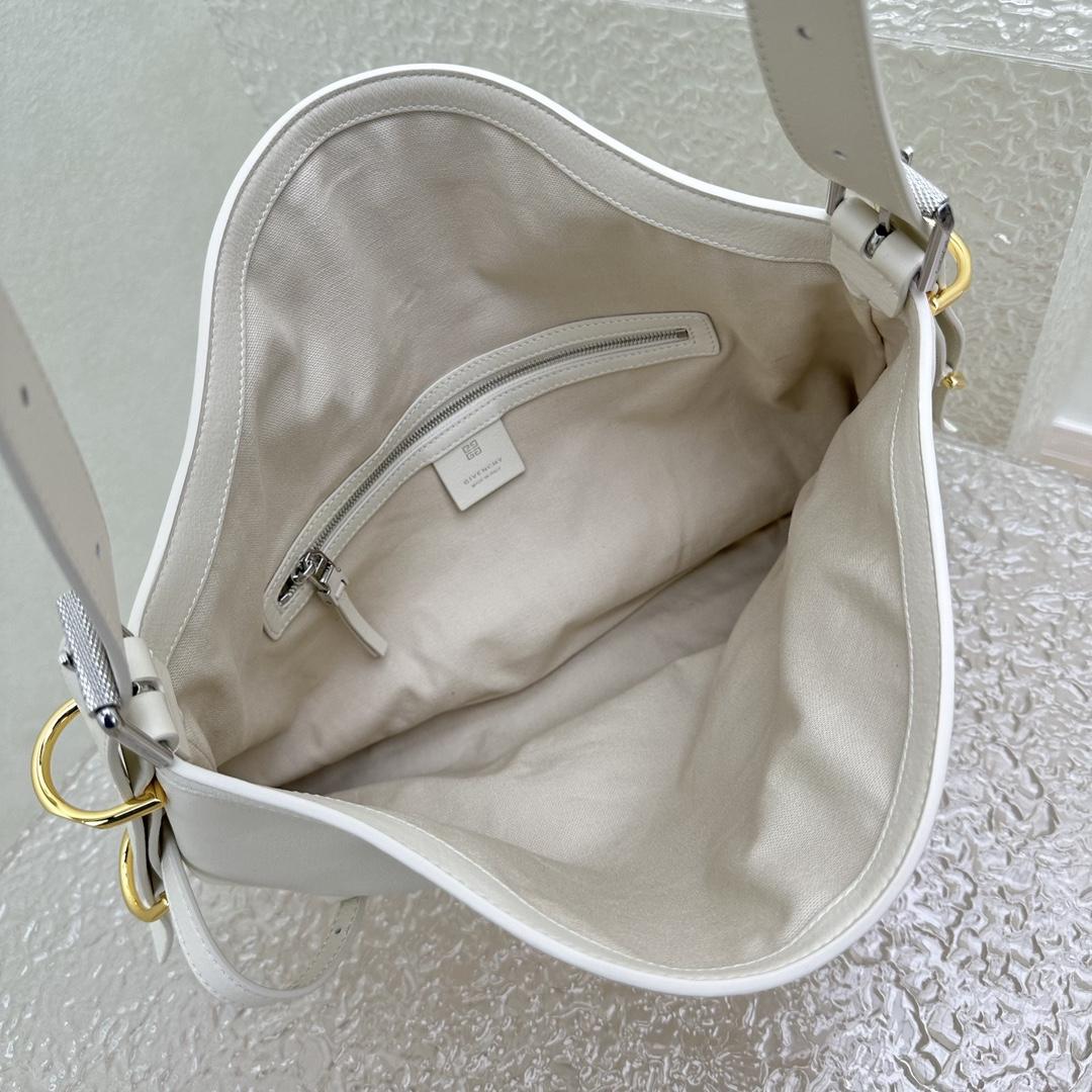Givenchy Mittelgroße Voyou-Tasche aus Leder (32–37–6,5 cm) - EUR FASHION