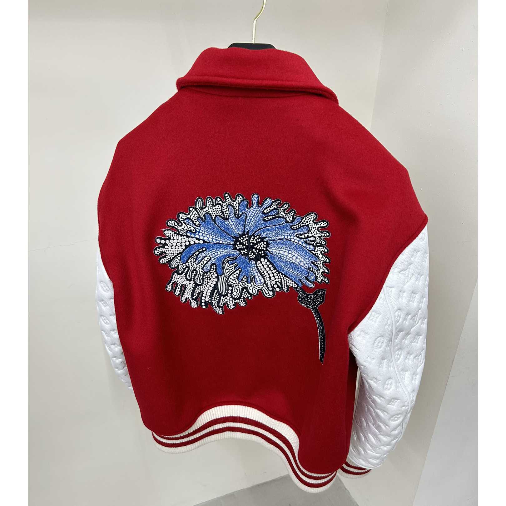 Louis Vuitton LV x YK College-Blouson mit psychedelischer Blumenstickerei 1AB8I2 - EUR FASHION