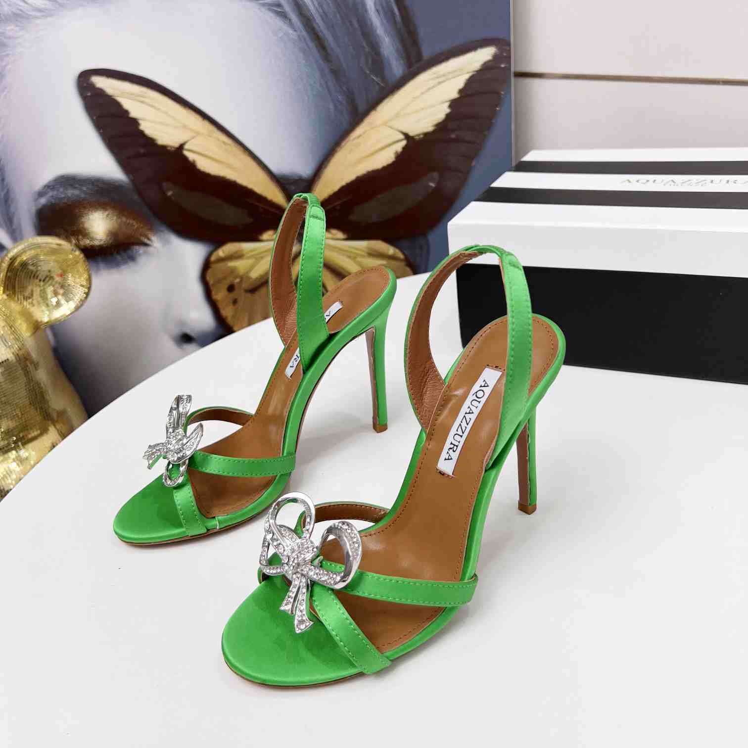Aquazzura Babe Sandale 105 - EUR FASHION