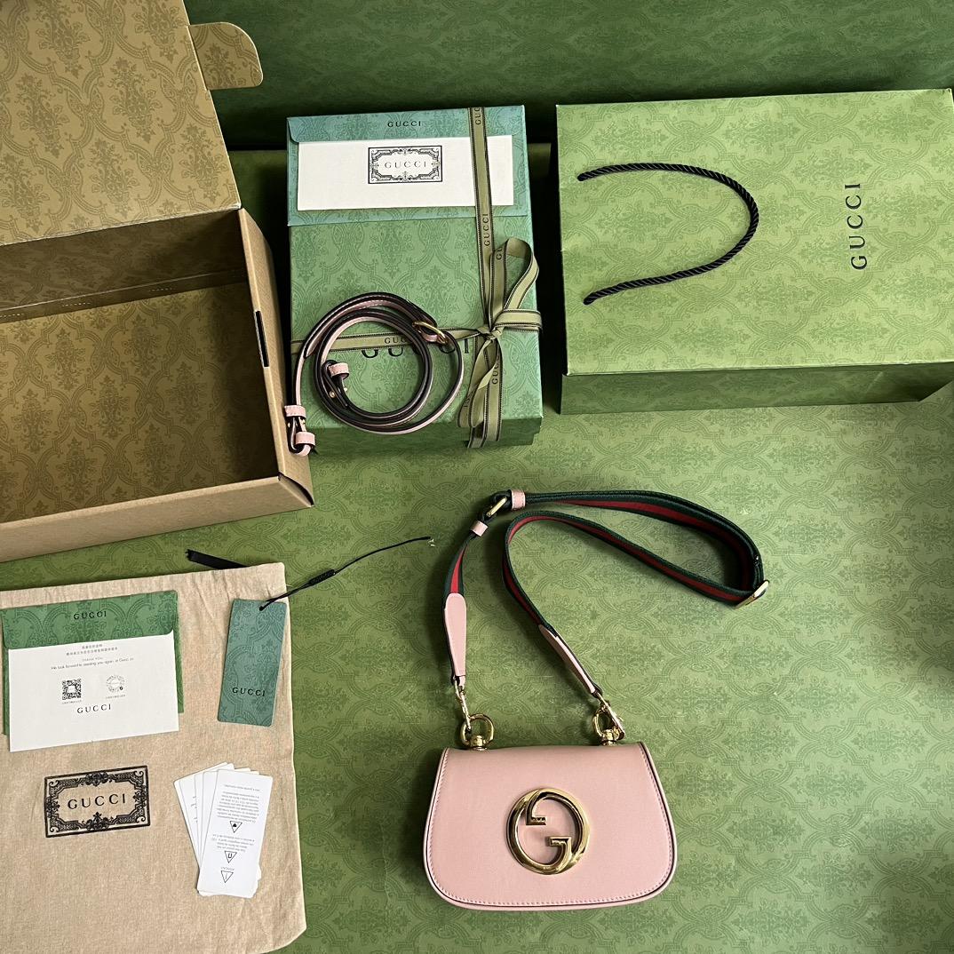 Gucci Blondie Mini-Tasche (22 x 13 x 5,5 cm) - EUR FASHION