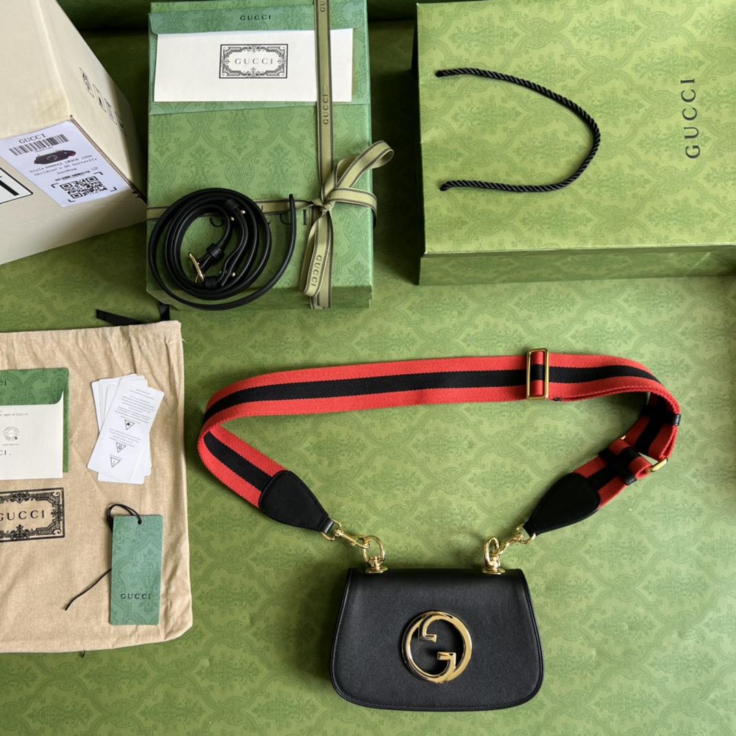 Gucci Blondie Mini-Tasche (22 x 13 x 5,5 cm) - EUR FASHION