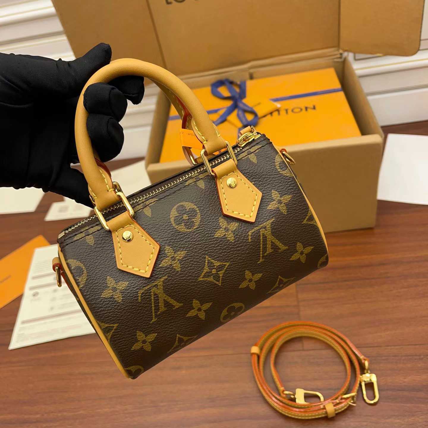 Louis Vuitton-Monogramm Nano Speedy Bandouliere M81085 - EUR FASHION