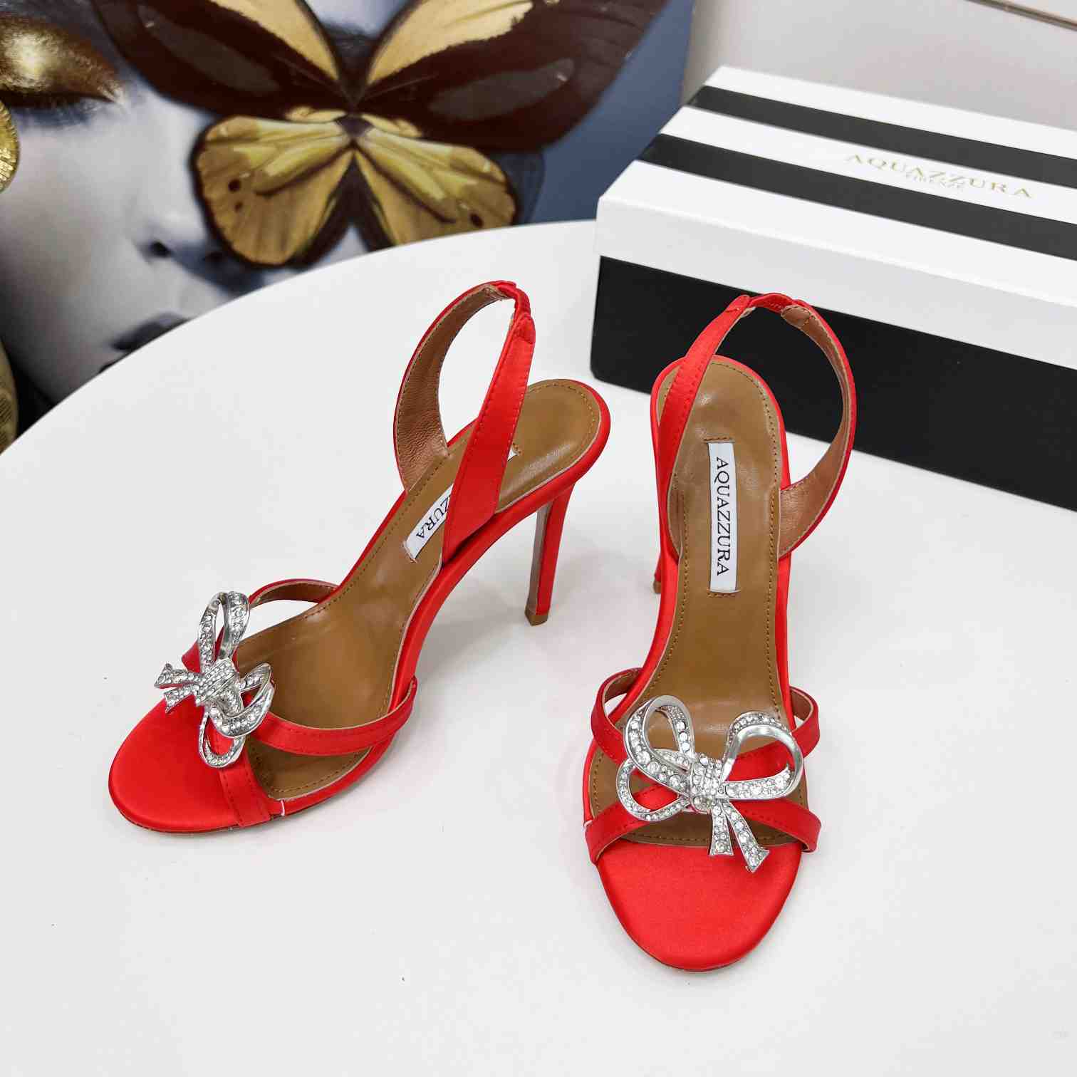 Aquazzura Babe Sandale 105 - EUR FASHION