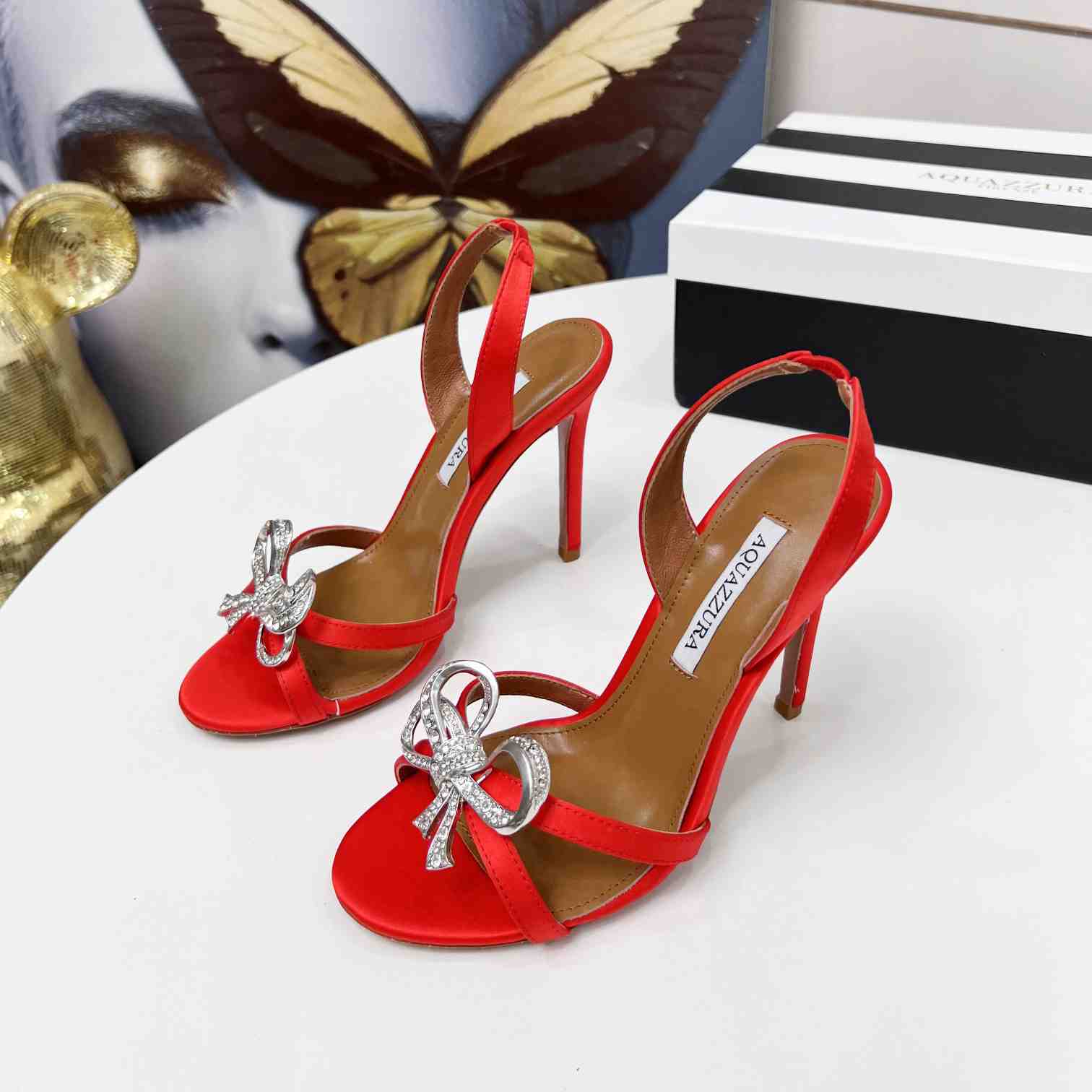 Aquazzura Babe Sandale 105 - EUR FASHION