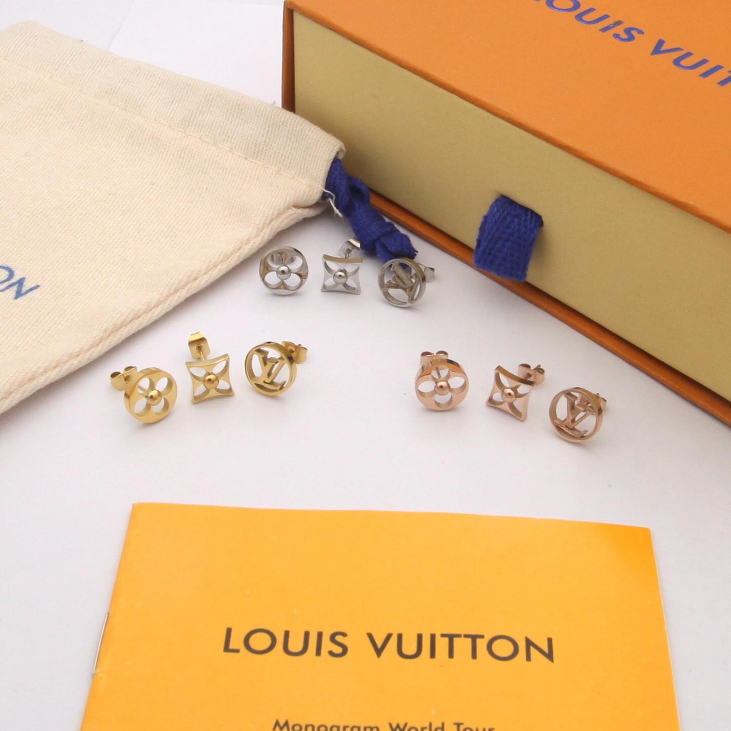 Louis Vuitton Crazy in Lock Ohrringe Set M00395 - EUR FASHION