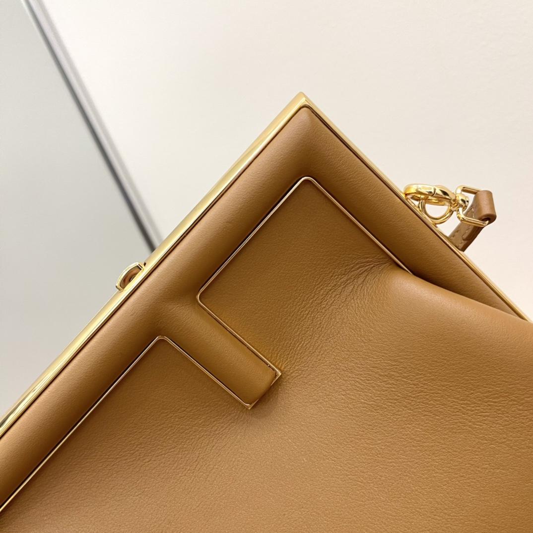 Fendi Erste kleine braune Ledertasche - EUR FASHION