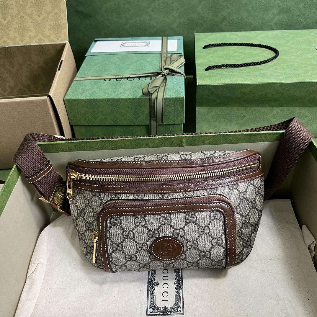 Gucci GG Große Gürteltasche (22-15-4cm) - EUR FASHION