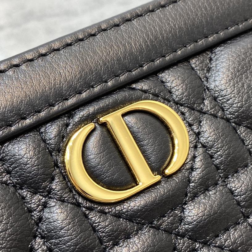Dior Caro Reißverschlusstasche mit Kette - EUR FASHION