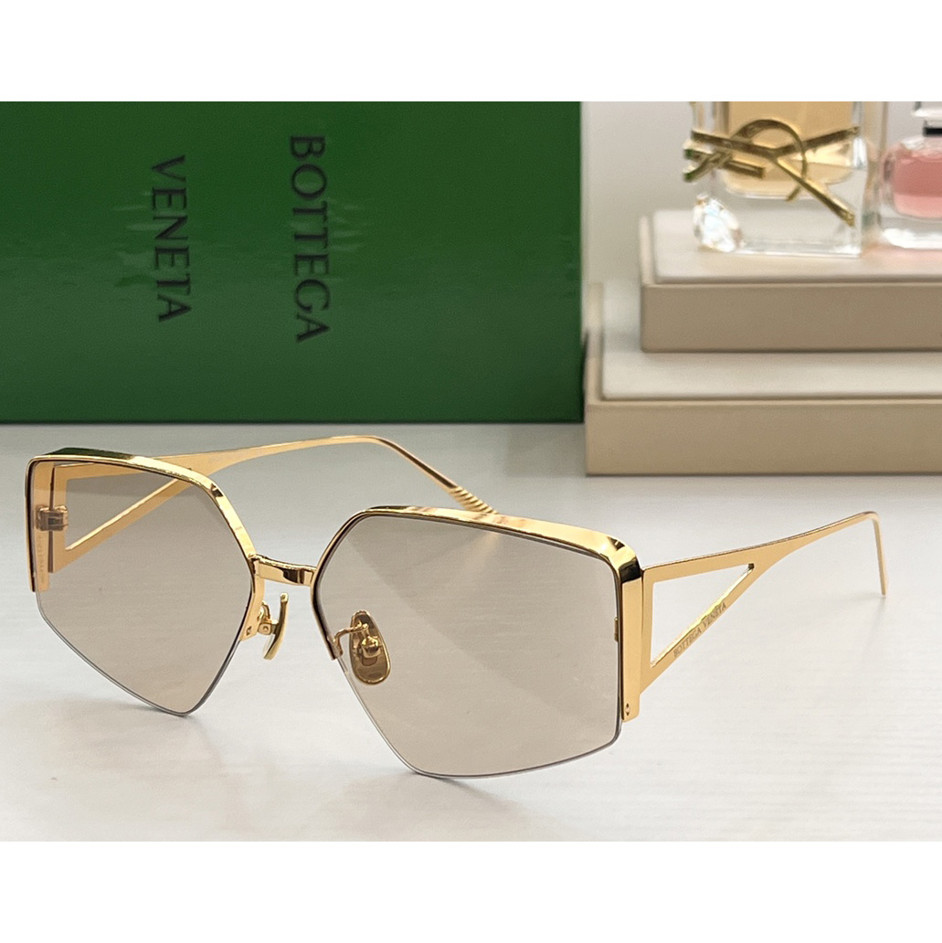 Bottega Veneta Sonnenbrille mit quadratischem Rahmen - EUR FASHION