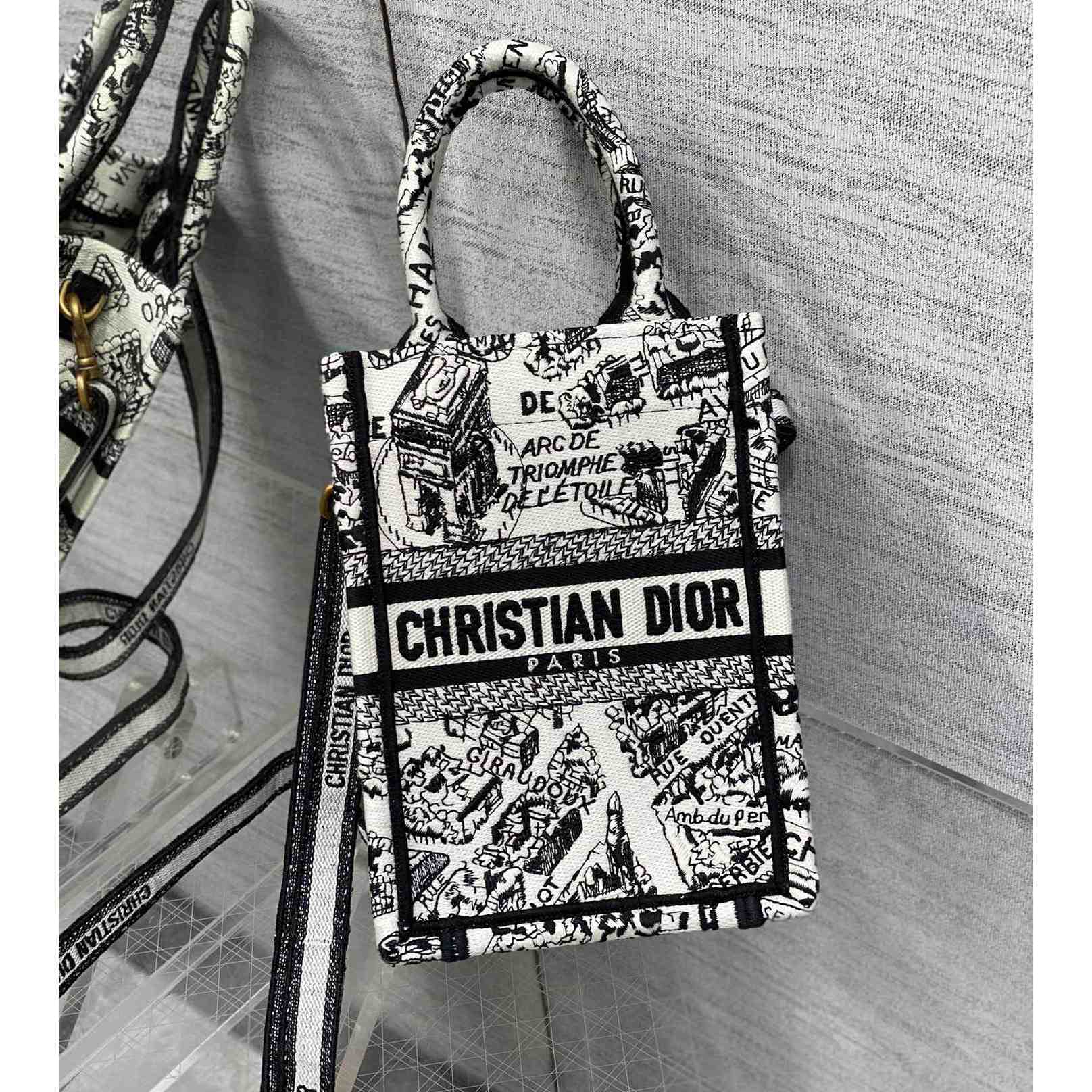Dior Mini Dior Book Tote Handytasche - EUR FASHION