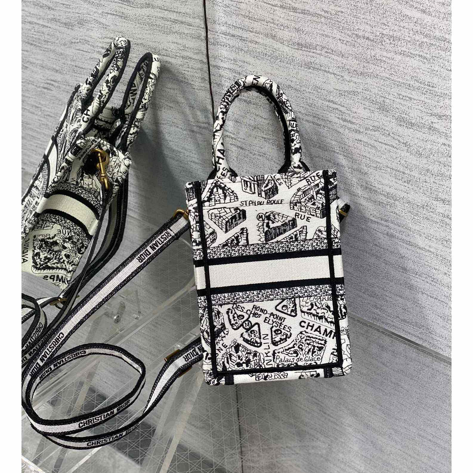 Dior Mini Dior Book Tote Handytasche - EUR FASHION