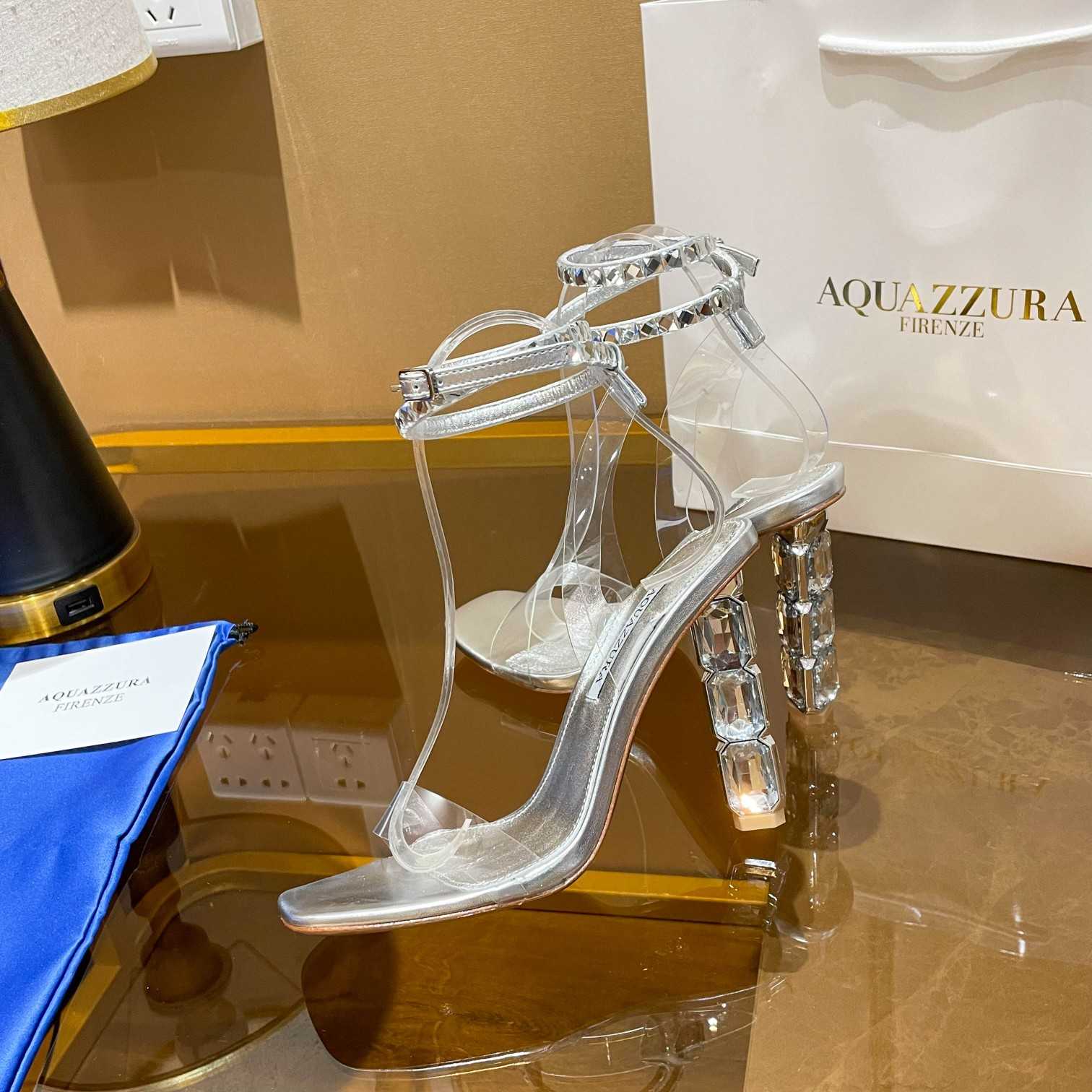 Aquazzura Aura Plexi Sandale 105 - EUR FASHION