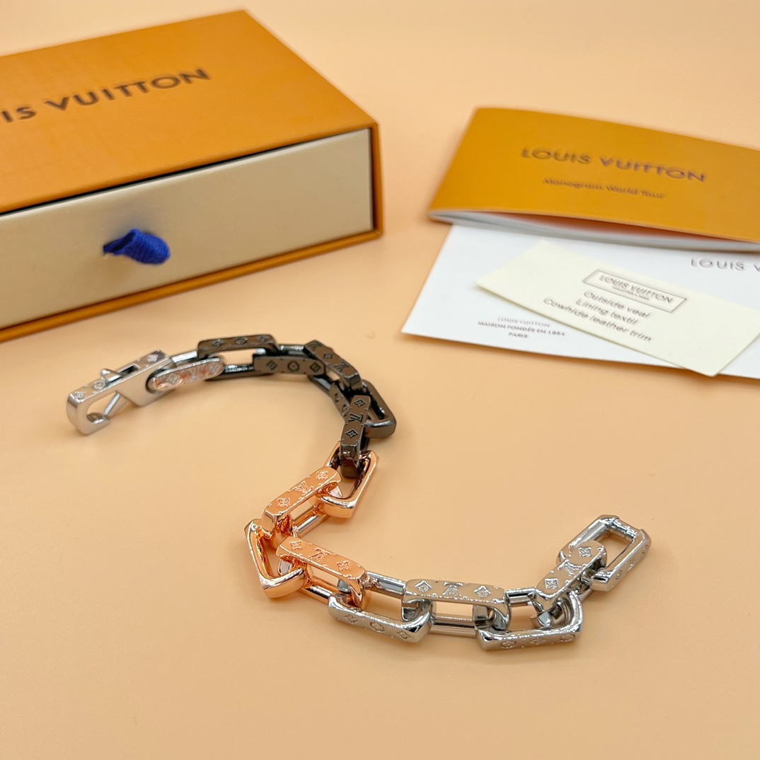 Louis Vuitton-Monogramm-Kettenarmband M0998L - EUR FASHION