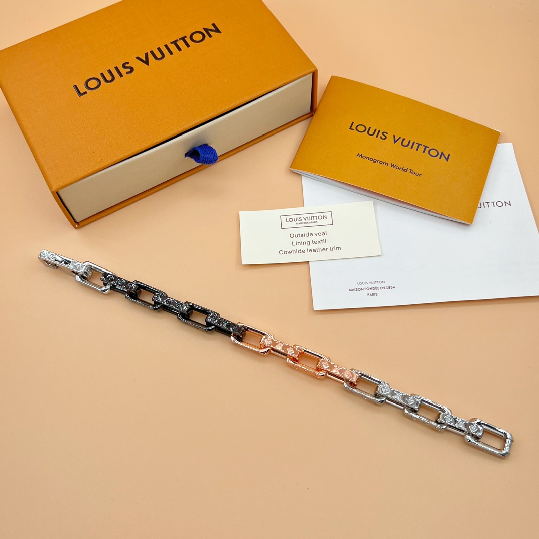 Louis Vuitton-Monogramm-Kettenarmband M0998L - EUR FASHION