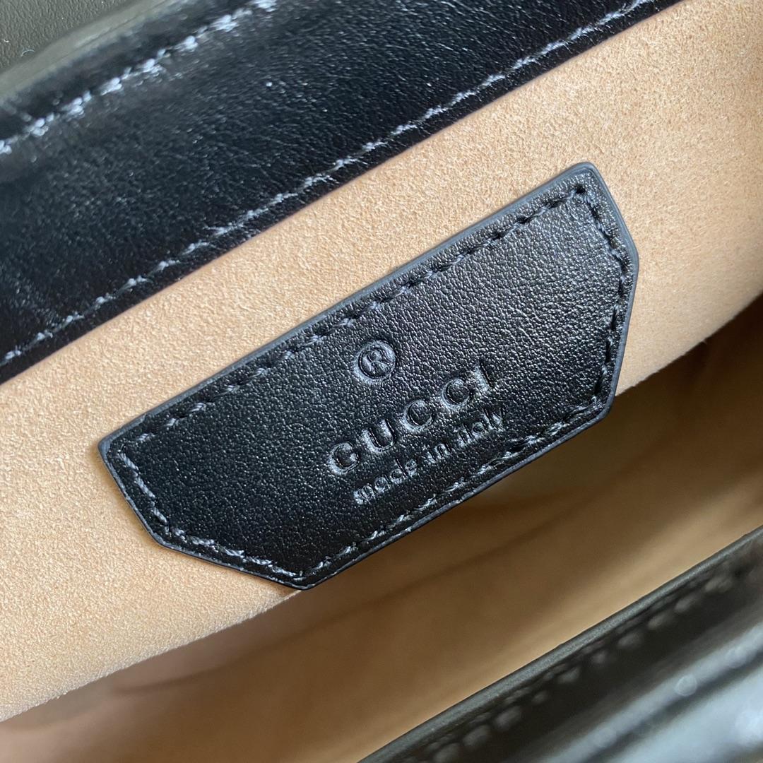 Gucci GG Marmont Mini-Tasche mit Henkel (21 x 15,5 x 8 cm) - EUR FASHION