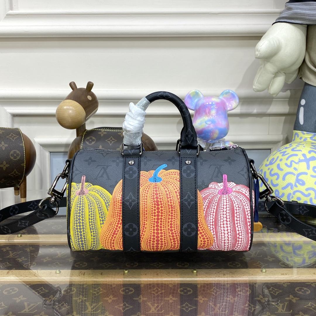 Louis Vuitton LV x YK Keepall 25 (25*15*11cm) M46437 - EUR FASHION