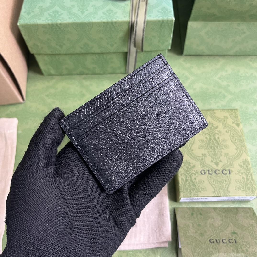 Gucci-Kartenetui mit ineinandergreifendem G (10–7 cm) - EUR FASHION