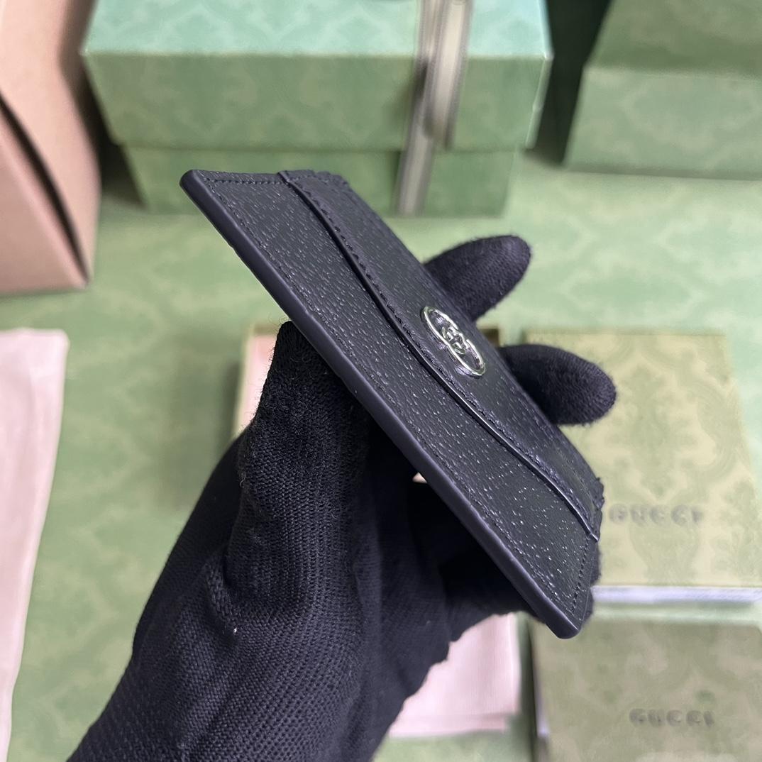 Gucci-Kartenetui mit ineinandergreifendem G (10–7 cm) - EUR FASHION