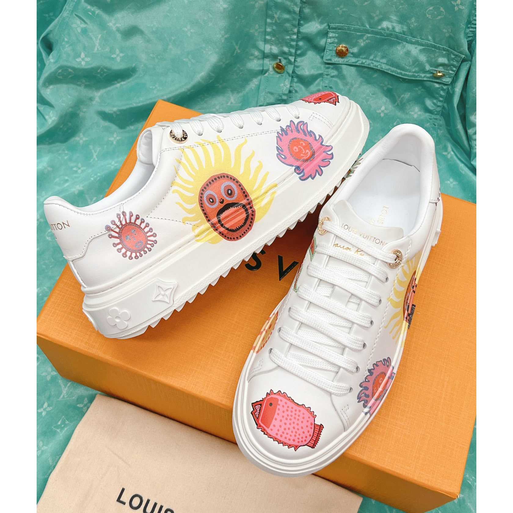 Louis Vuitton LV x YK Time Out Sneaker (in britischer Größe) - EUR FASHION