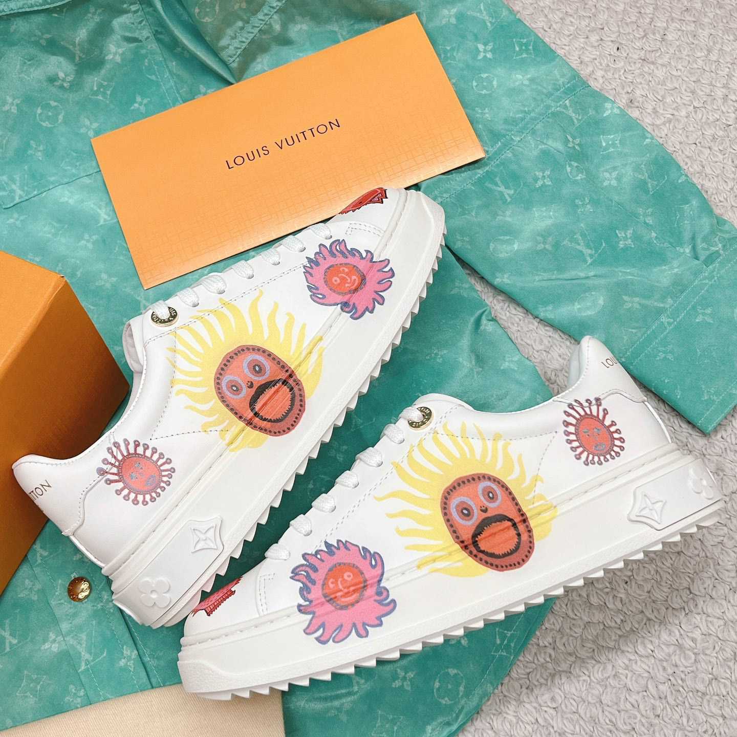 Louis Vuitton LV x YK Time Out Sneaker (in britischer Größe) - EUR FASHION