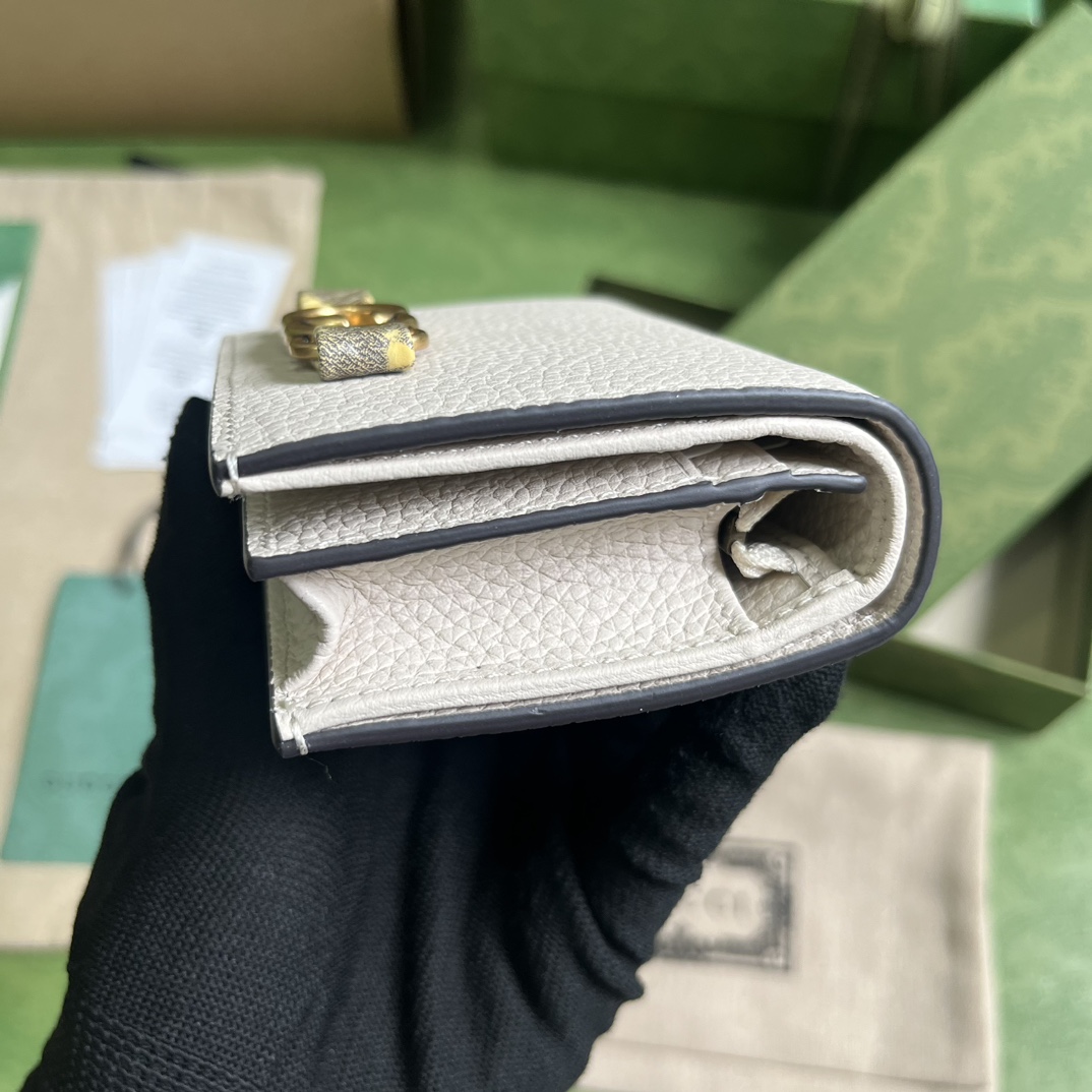 Gucci-Geldbörse mit ineinandergreifender G-Python-Schleife - EUR FASHION