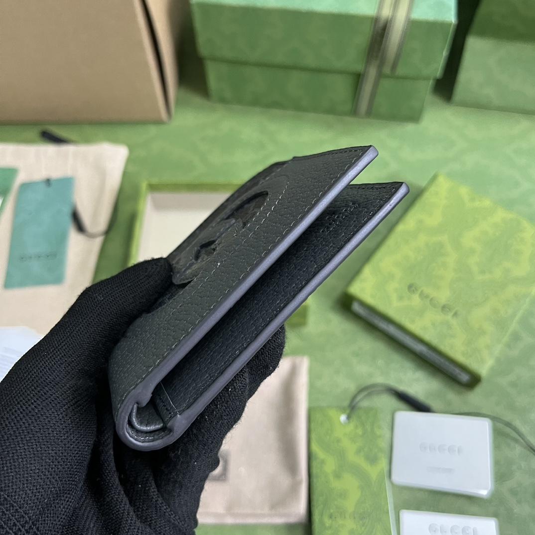 Gucci-Geldbörse mit ausgeschnittenem ineinandergreifendem G - EUR FASHION
