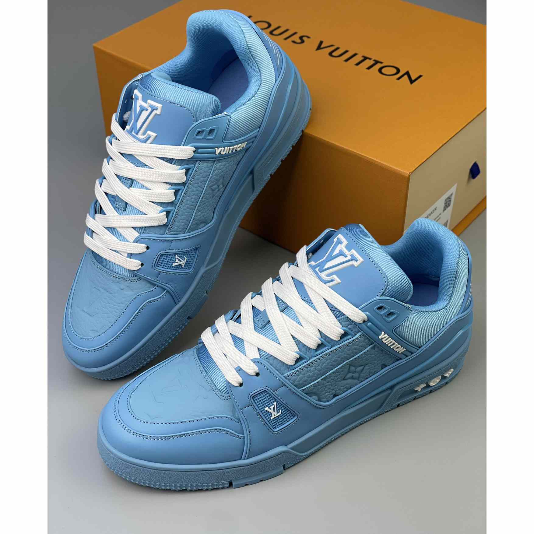 Louis Vuitton Lv Trainer Sneaker (in britischer Größe) 1AARFS - EUR FASHION