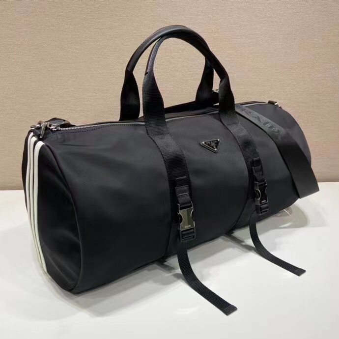 Prada-Reisetasche aus Nylon und Saffiano-Leder - EUR FASHION