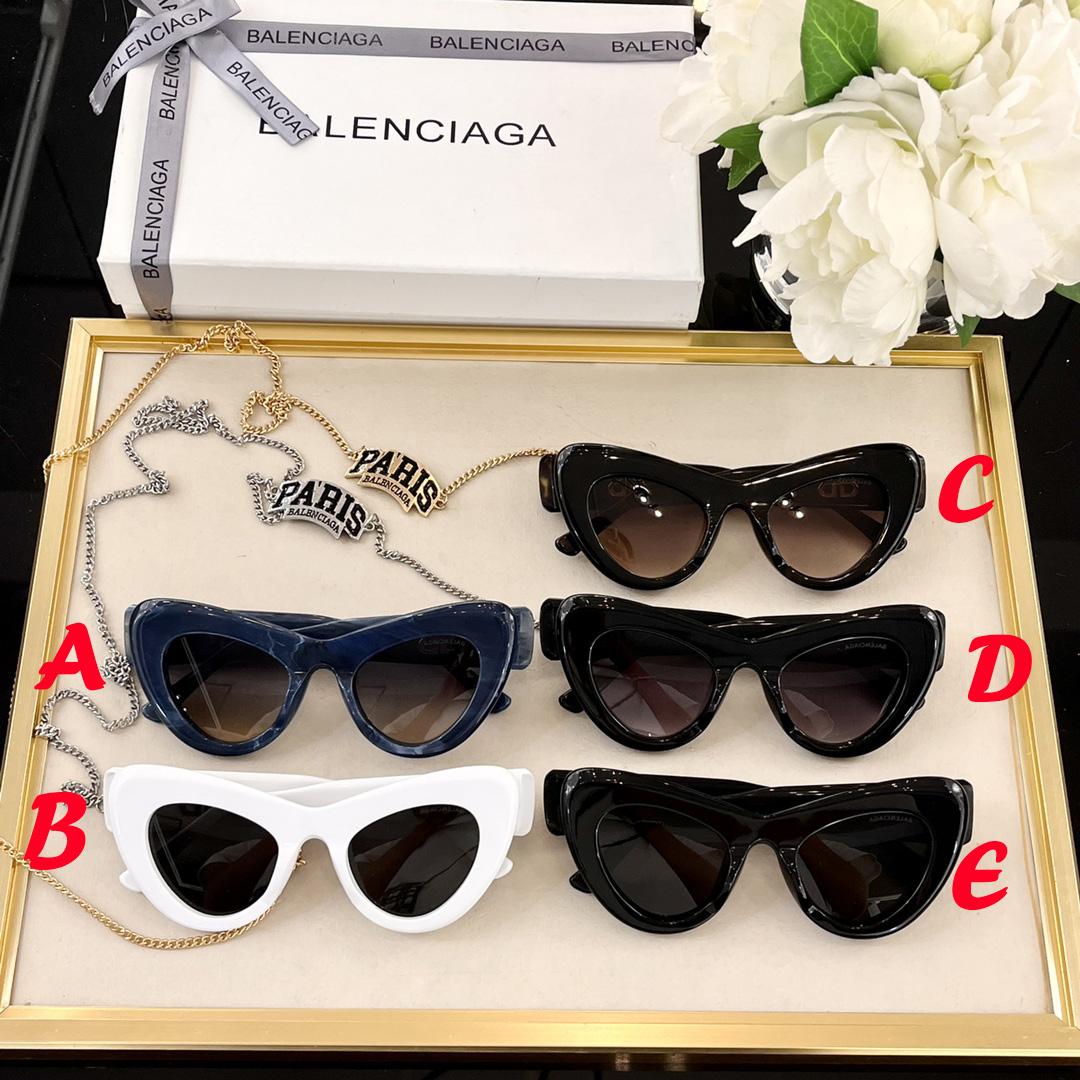 Balenciaga Cat-Eye-Sonnenbrille mit Logo-Print BB0204S - EUR FASHION