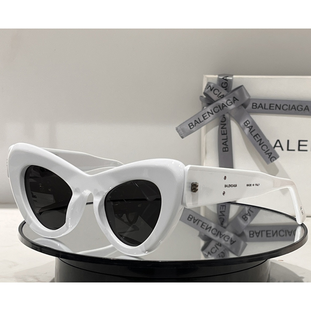 Balenciaga Cat-Eye-Sonnenbrille mit Logo-Print BB0204S - EUR FASHION