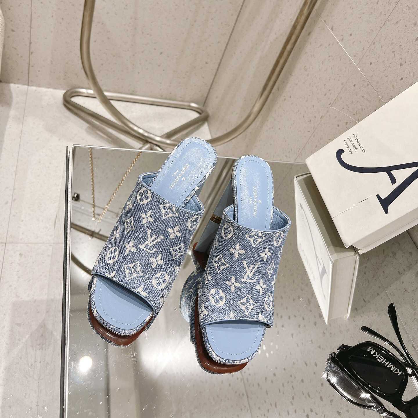 Louis Vuitton Silhouette Mule 1AAZUG - EUR FASHION