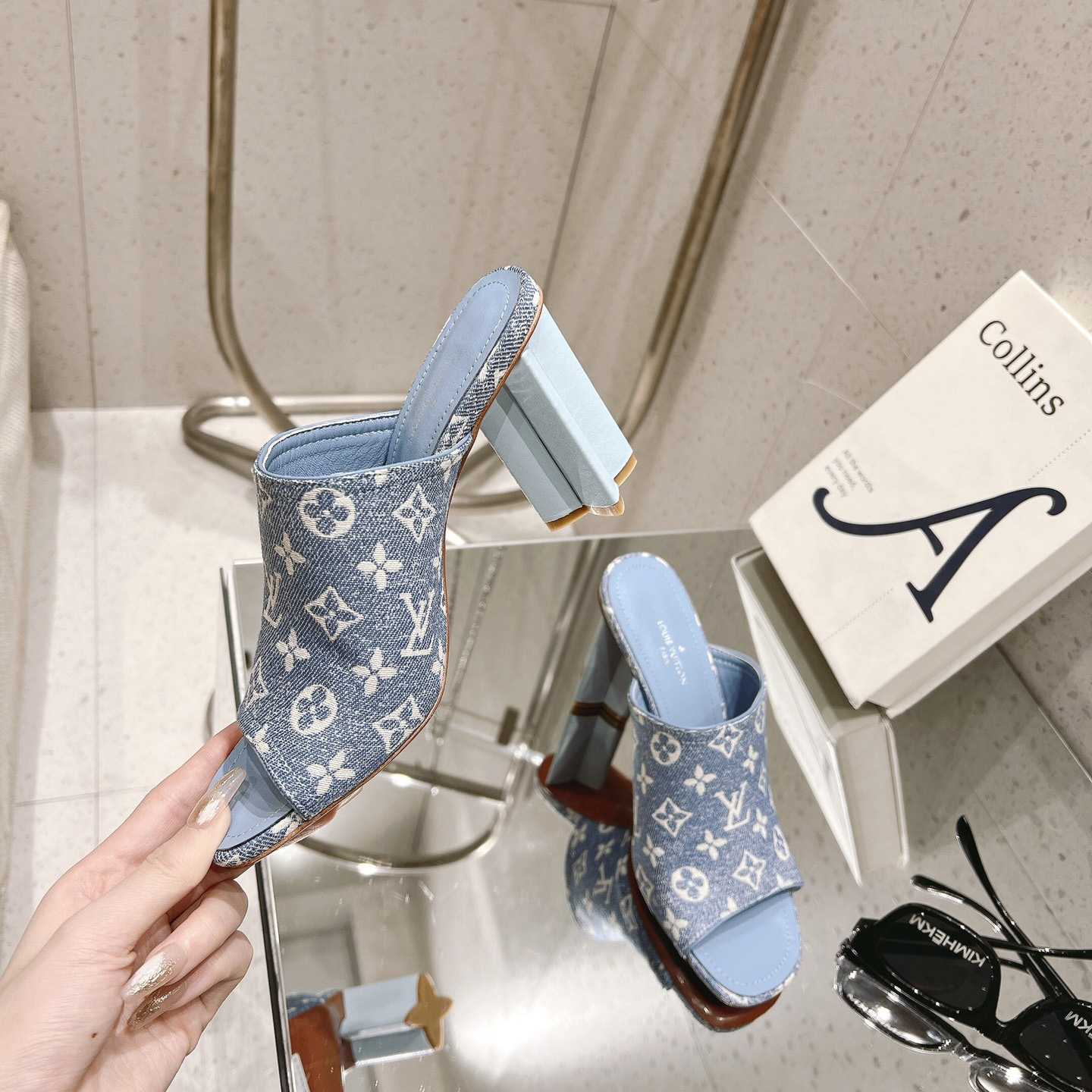Louis Vuitton Silhouette Mule 1AAZUG - EUR FASHION