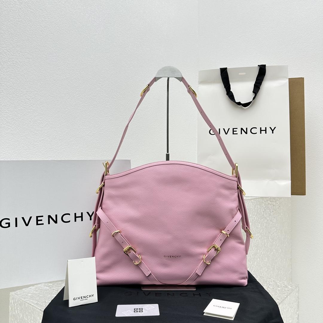 Givenchy Mittelgroße Voyou-Tasche aus Leder (32–37–6,5 cm) - EUR FASHION