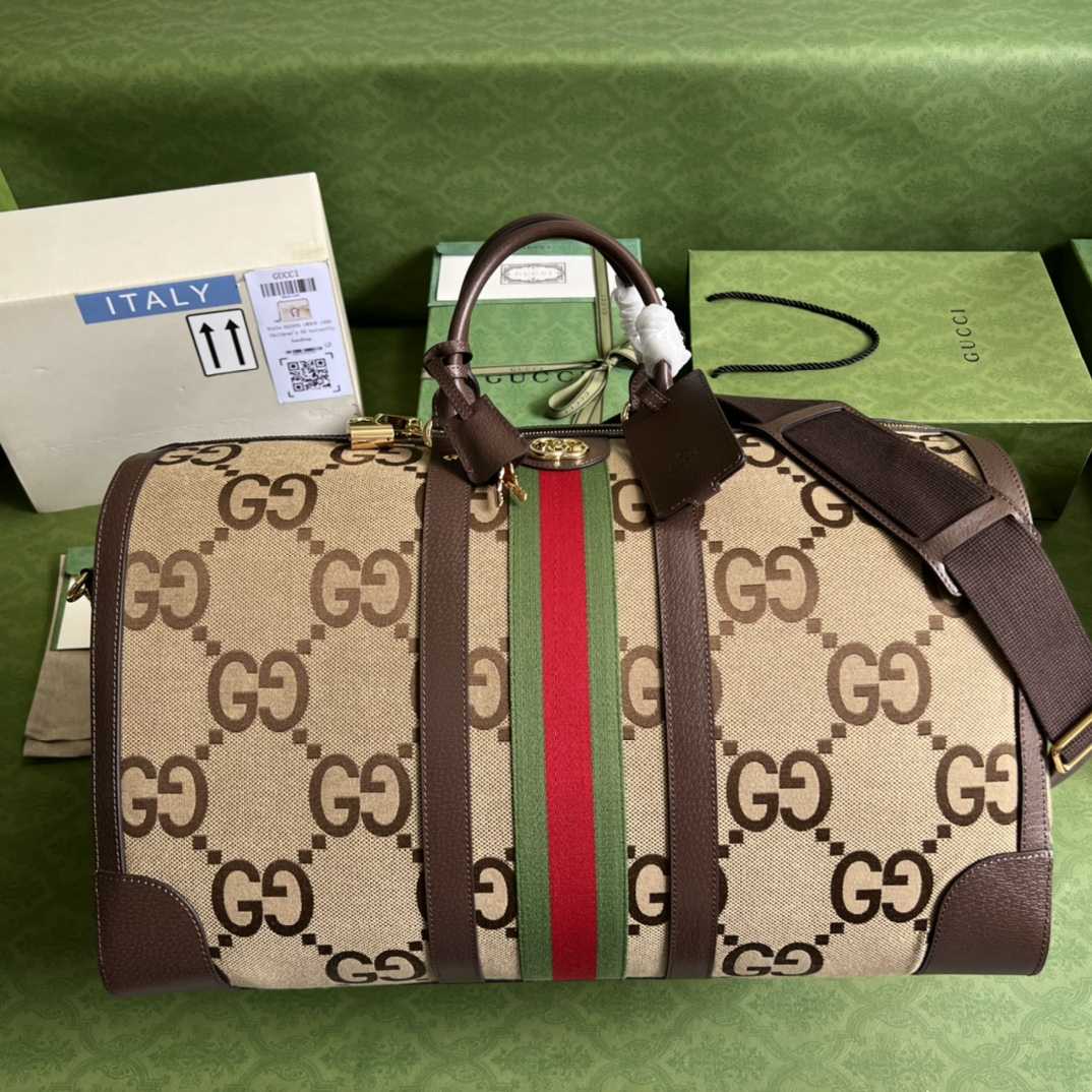 Gucci Jumbo GG Große Reisetasche (52*30*29cm) - EUR FASHION