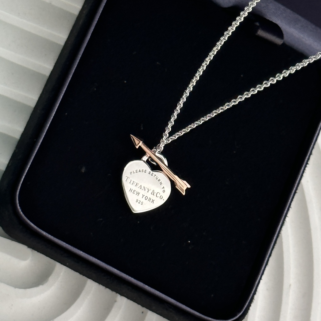 Tiffany&CO Lovestruck Herzanhänger-Anhänger - EUR FASHION