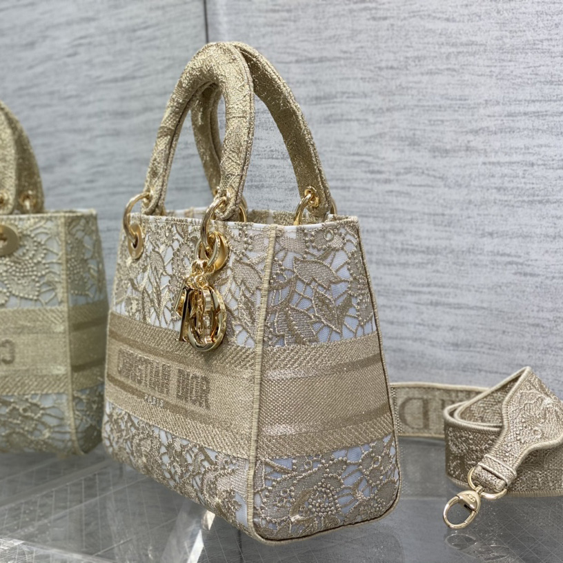 Dior Medium Dior Or Lady D-Lite-Tasche - EUR FASHION