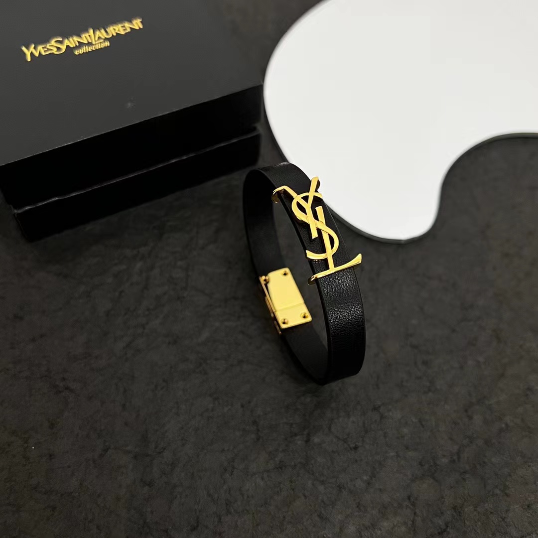 Saint Laurent Lederarmband - EUR FASHION