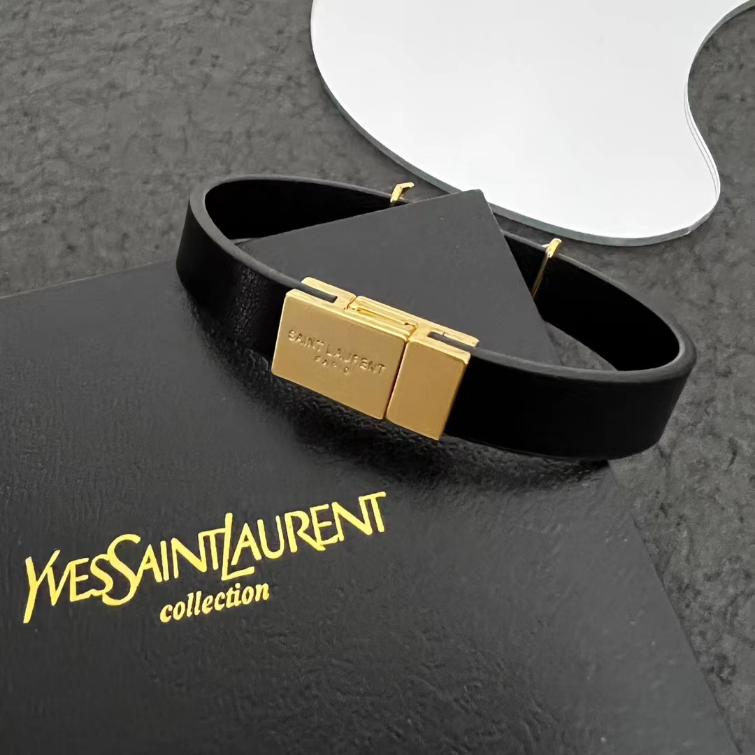 Saint Laurent Lederarmband - EUR FASHION