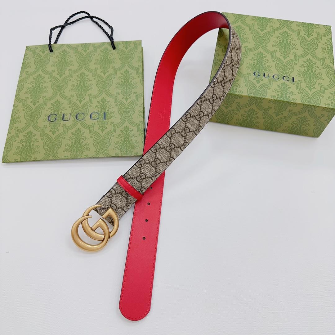 Gucci GG Marmont Wendegürtel - EUR FASHION