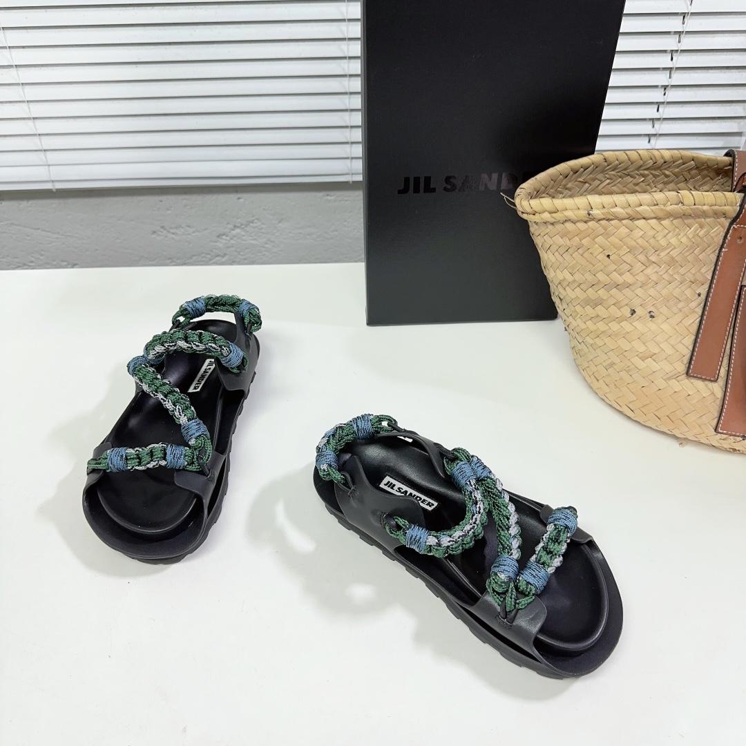 Jil Sander Ledersandalen - EUR FASHION