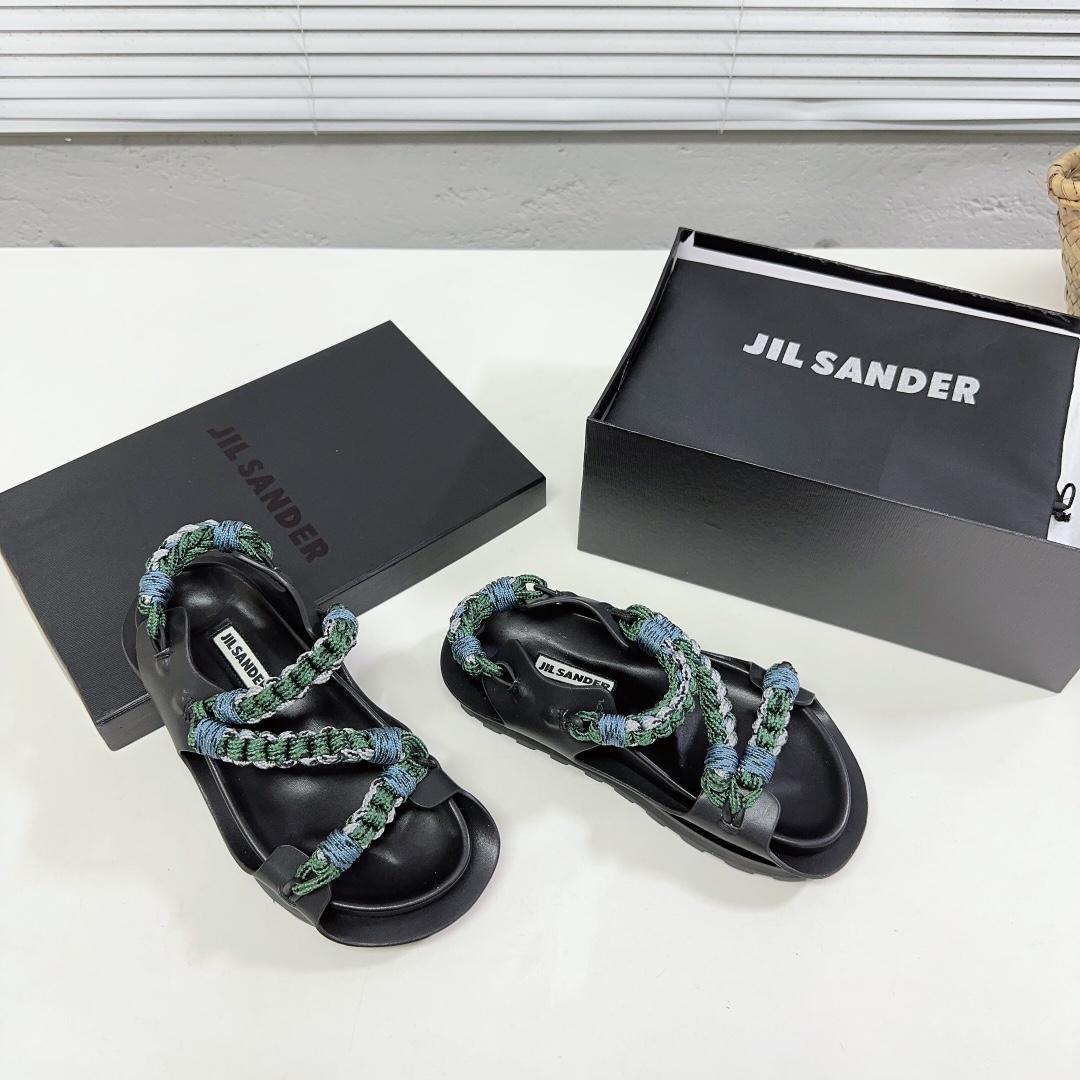 Jil Sander Ledersandalen - EUR FASHION