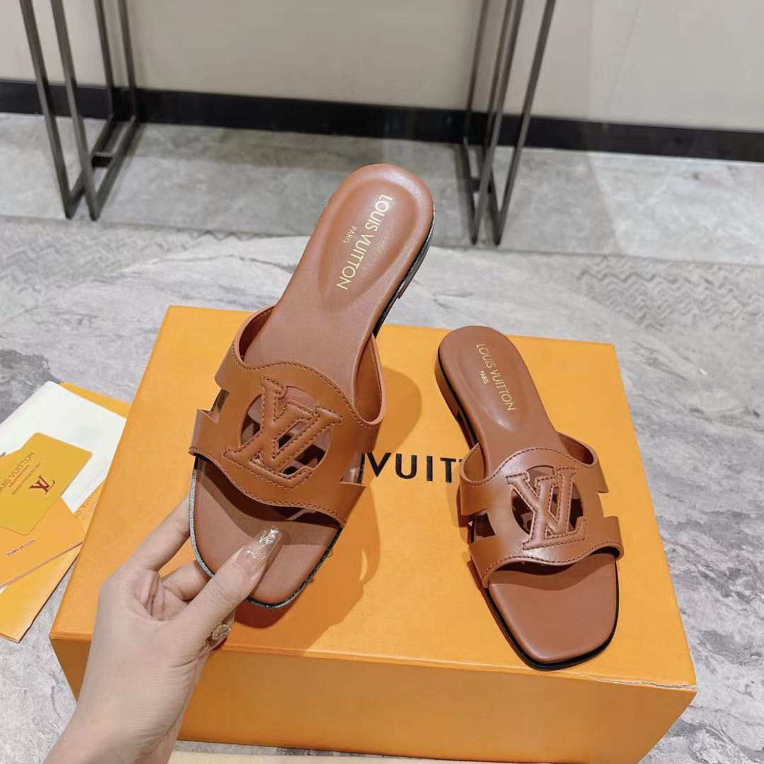 Louis Vuitton LV Isola Flaches Mule 1ABP22 - EUR FASHION