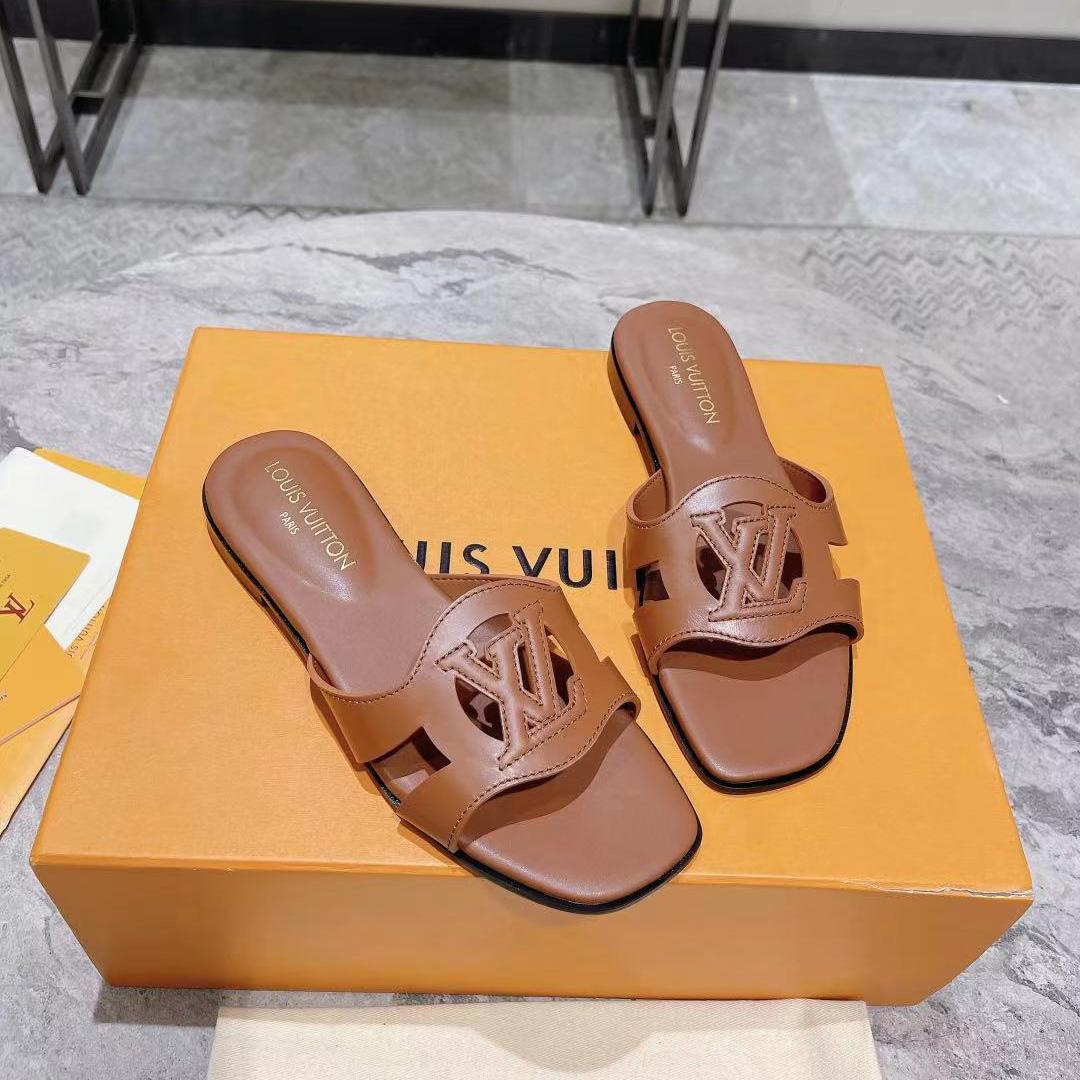 Louis Vuitton LV Isola Flaches Mule 1ABP22 - EUR FASHION